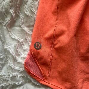 pink lululemon shorts